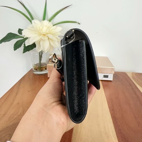 NWT Kate Spade Glimmer Boxed Medium Flap Wristlet - Picture 9 of 10